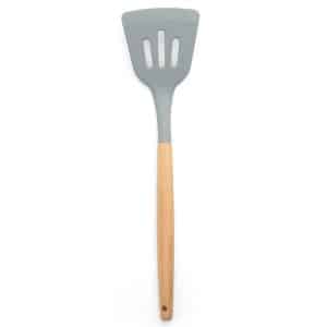 Heat-Resistant Silicone Wood Handle Cooking Shovel - Essential Kitchen Tool