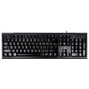 ZGB Q9 104-Key USB Wired Gaming Keyboard - Grid Texture, for Office & Gaming