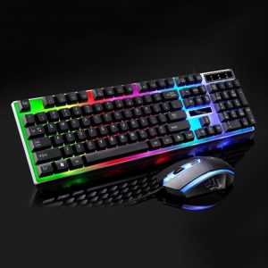 ZGB G21 Mechanical Feel Keyboard + Mouse Kit, 1600 DPI Backlight, for Laptop & PC