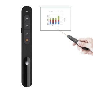 2.4GHz Laser Pointer Remote: 100m Range, Perfect for Dynamic Presentations