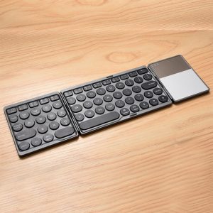 Wireless Bluetooth Keyboard with Touchpad, Rechargeable, Android/iOS/Windows Support