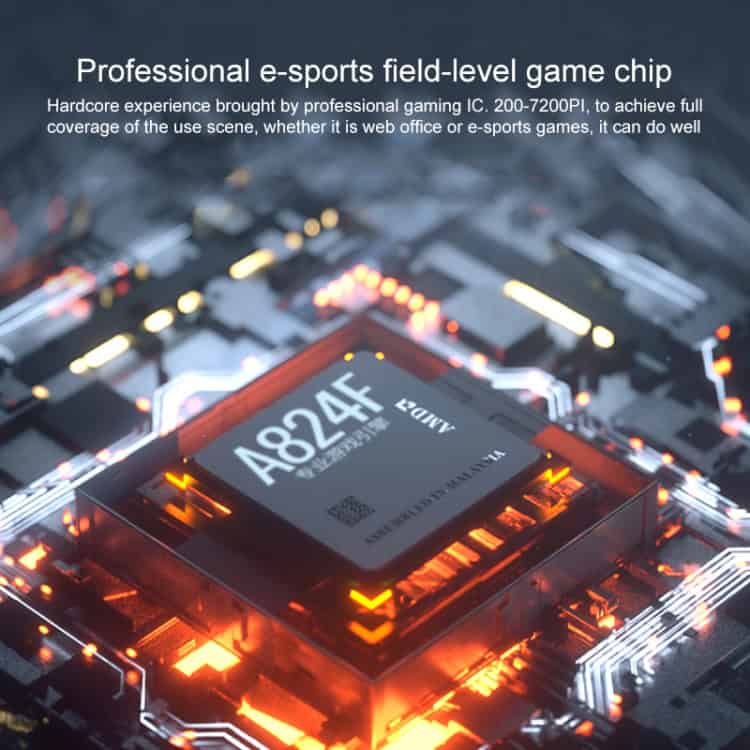 YINDIAO G10 7200DPI RGB Wired Metal Macro Mouse • 7-key • 7-modes • Hard Core 6 Yindiao G10 7200Dpi Rgb Wired Metal Macro Mouse • 7-Key • 7-Modes • Hard Core - Image 6