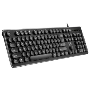 ZGB S500 Round Key USB Wired Keyboard - Smooth Typing Experience for Your Computer
