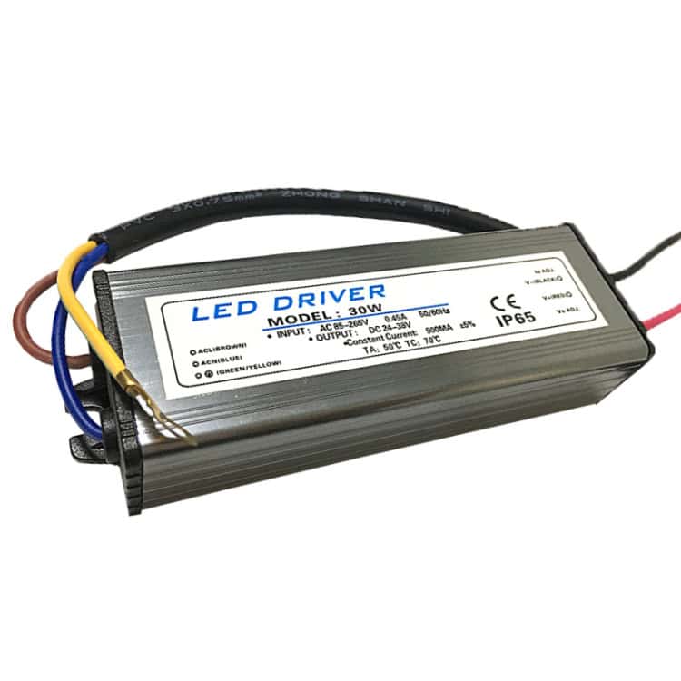 30W LED Driver Adapter IP65 Waterproof Power Supply, AC 85-265V to DC 24-38V 1 Led Driver Power Supply For Led Lighting, Compact Waterproof Design, 30W Model, Suitable For Indoor And Outdoor Use, Energy-Efficient, Ideal For Residential And Commercial Led Projects.