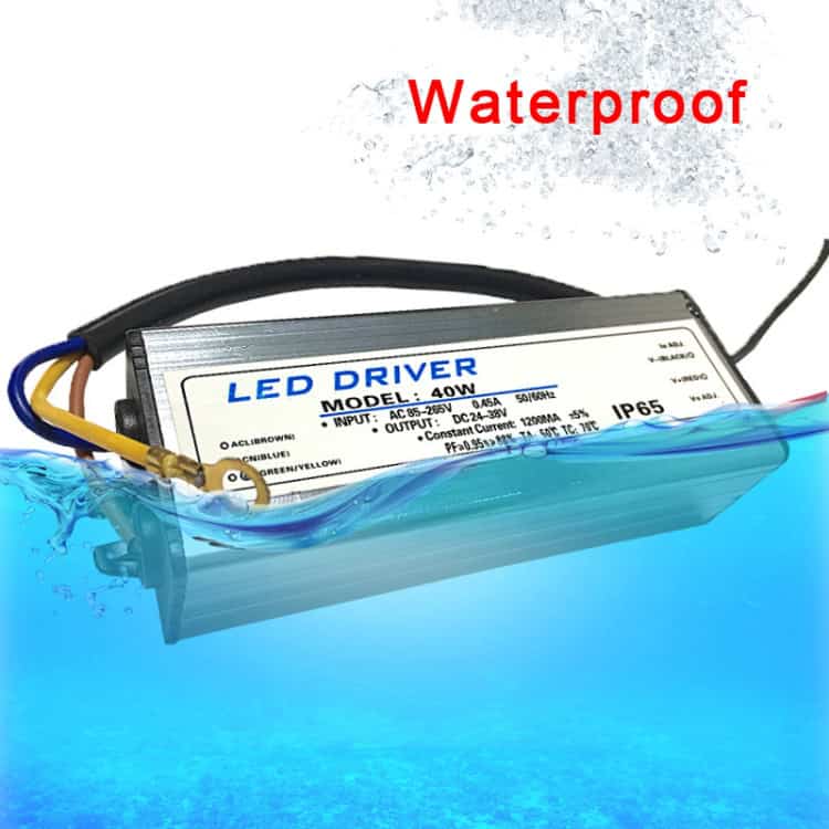 30W LED Driver Adapter IP65 Waterproof Power Supply, AC 85-265V to DC 24-38V 6 Led Driver Waterproof Electrical Power Supply For Led Lighting, Ip65 Rated, Suitable For Outdoor And Harsh Environments, Reliable Waterproof Led Driver For Lighting Projects.
