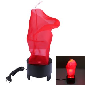 Artificial Flame Lamp for Festival Party Decor, 20cm Height, US/EU Plug, Torch Lighting