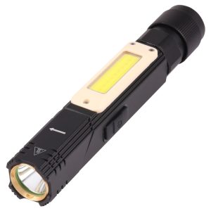 5W Large 90° Foldable LED Flashlight - 5 Modes, Multi-Functional