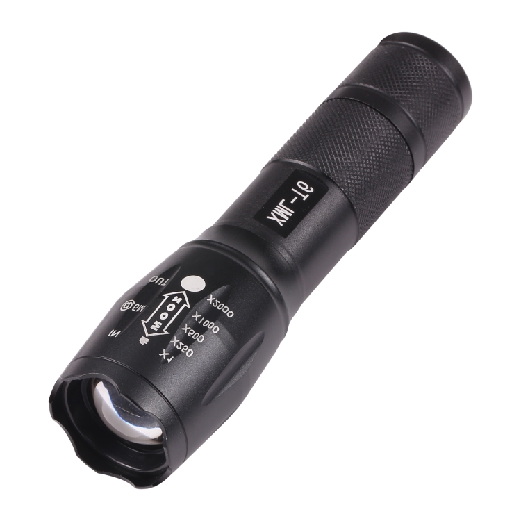 Powerful 10W T6 Flashlight: Zoomable Beam, Compact Aluminum Design 1 Powerful 10W T6 Flashlight: Zoomable Beam, Compact Aluminum Design