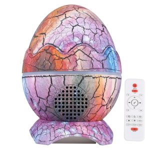 6W Remote Control LED Starry Sky Lamp - Cracked Egg Design