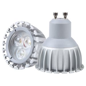 Premium GU10 6W LED Spotlight - White Light, Bright Illumination 85-265V