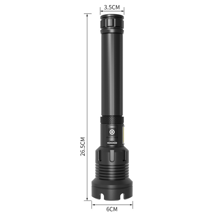 Superior P90 Waterproof Flashlight - Telescopic Focus & Brightness Control 2 Superior P90 Waterproof Flashlight - Telescopic Focus &Amp; Brightness Control - Image 2