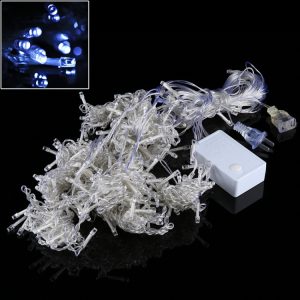 300 LED Curtain String Light with Multi-function Controller - Waterproof & Easy Setup - Perfect for Any Occasion