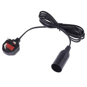 An automotive wiring sensor cable with a black extension cord and plug for vehicle electronic devices and diagnostic tools.