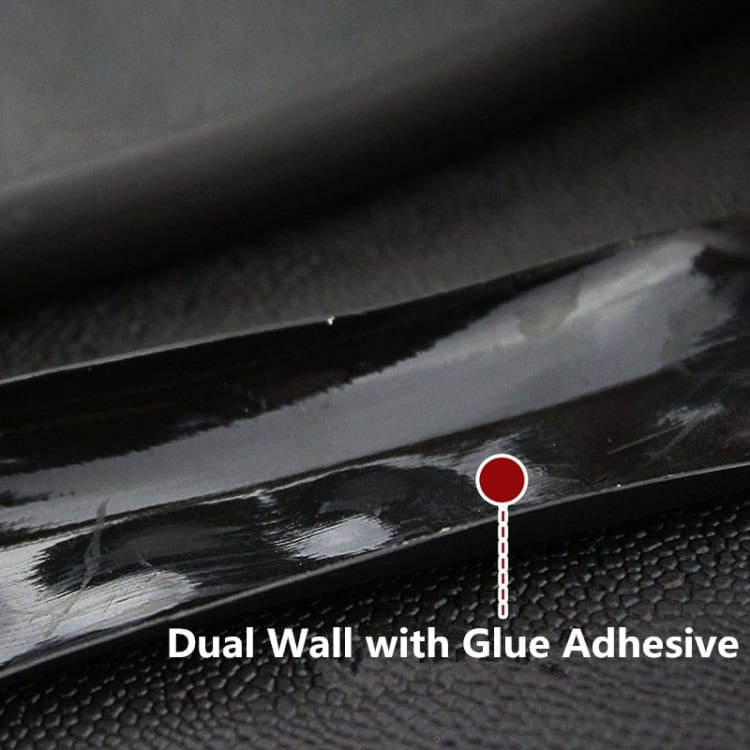 10m 1mm Heat Shrink Tube for DIY Connector Repairs 4 Black Dual Wall With Glue Adhesive For Strong Packaging And Sealing.
