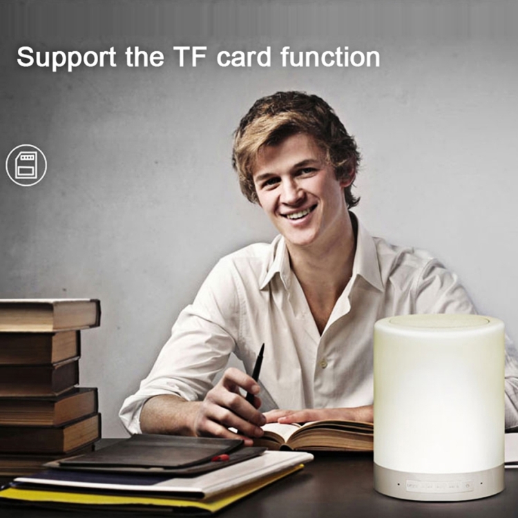 388 Atmosphere Light Bluetooth Speaker Lamp with LED & Handle 13 388 Atmosphere Light Bluetooth Speaker Lamp With Led &Amp; Handle - Image 13