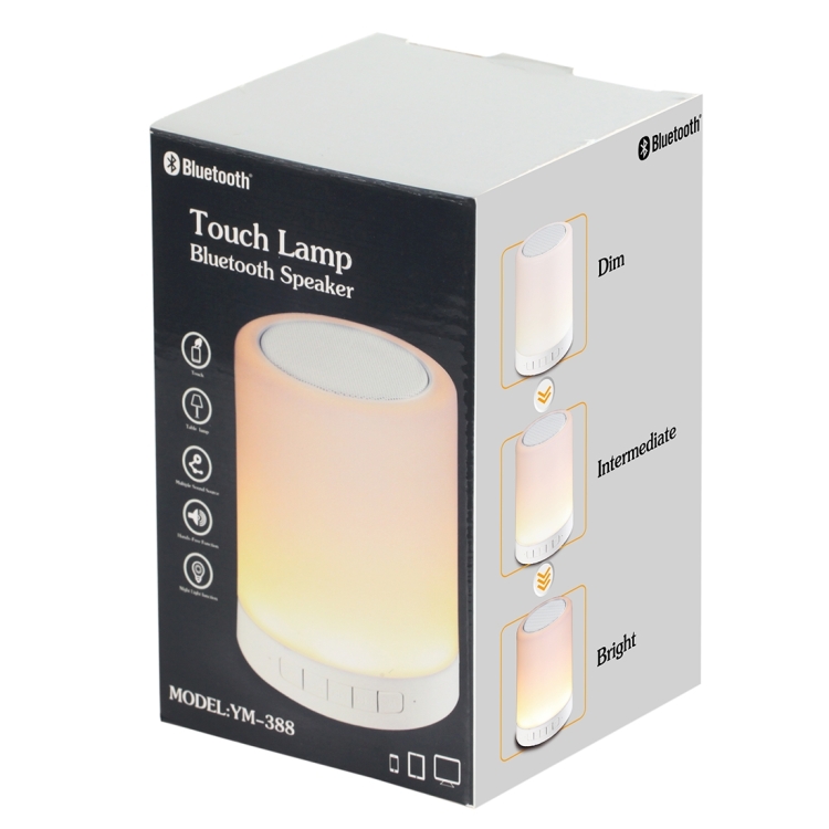 388 Atmosphere Light Bluetooth Speaker Lamp with LED & Handle 18 388 Atmosphere Light Bluetooth Speaker Lamp With Led &Amp; Handle - Image 18