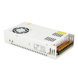 Power supply unit for electronic devices, 12V 30A, high efficiency and reliable power source for industrial or commercial use. Suitable for automation, LED lighting, or other electronic projects.
