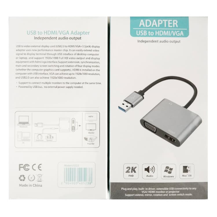 Ultimate USB-C 3.0 to HDMI/VGA Converter - Seamless Connectivity Solution 4 Ultimate Usb-C 3.0 To Hdmi/Vga Converter - Seamless Connectivity Solution - Image 4