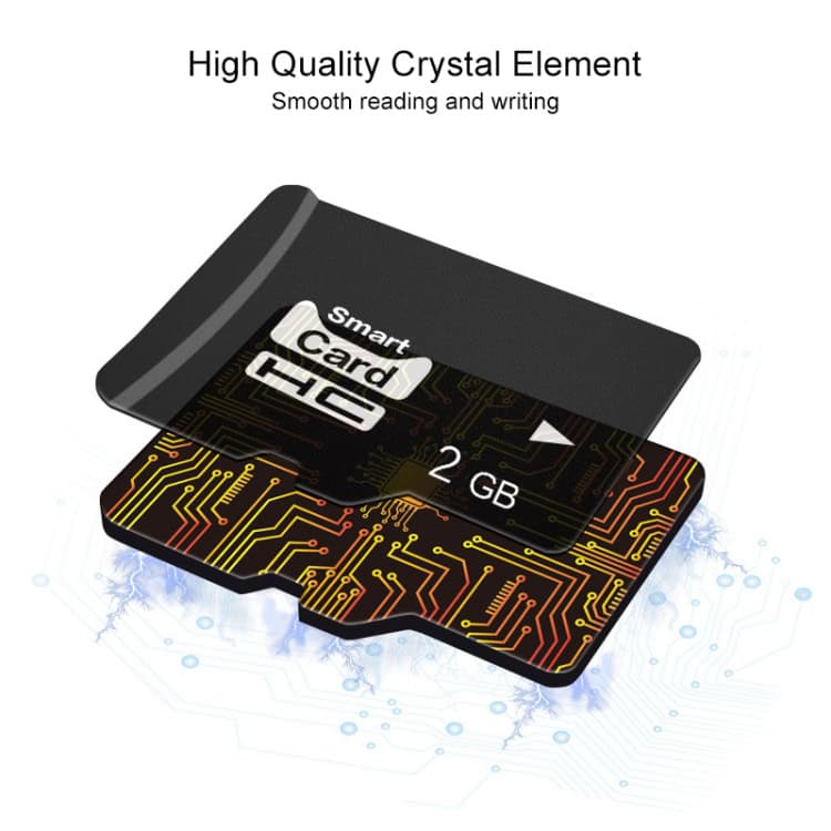 eekoo 2GB CLASS 4 TF Micro SD Memory Card - High-Speed Storage Solution 5 High-Quality 2Gb Microsd Card With Circuit Board Design For Enhanced Data Storage And Transfer Speed. Perfect For Digital Devices, Smartphones, And Photography Accessories.