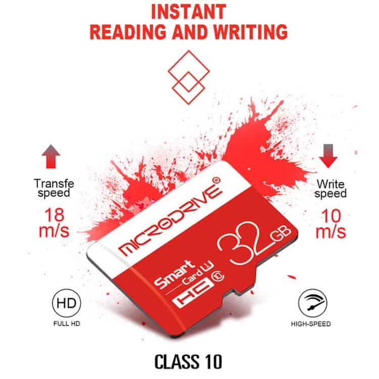 16GB High Speed Class 10 Micro SD Memory Card - Swift Performance & Capacity 4 Microsd Card With Fast Data Transfer Speed For High-Speed Storage And Quick Read-Write Performance - Ideal For Smartphones, Cameras, And Tablets.