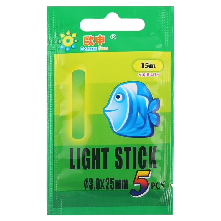 10 Pack OCEAN SUN Luminous Night Fishing Light Stick, 15m Visibility 4 10 Pack Ocean Sun Luminous Night Fishing Light Stick, 15M Visibility - Image 4