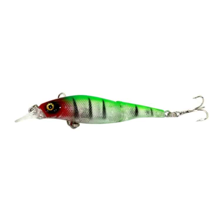 HENGJIA JM010-X 6# 8.8cm 7.4g 2-Section Plastic Hard Baits Fishing Lures - Treble Hook 2 Hengjia Jm010-X 6# 8.8Cm 7.4G 2-Section Plastic Hard Baits Fishing Lures - Treble Hook - Image 2