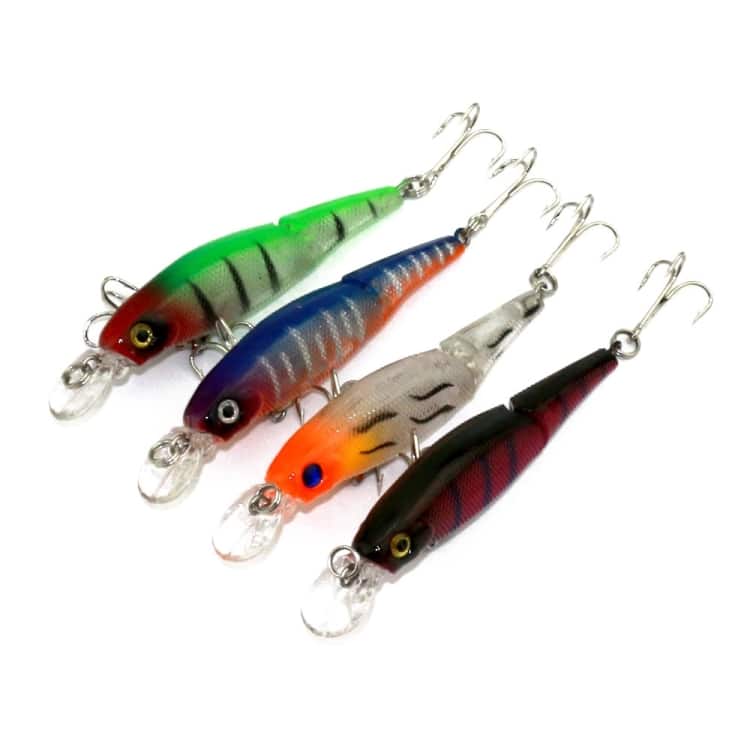 HENGJIA JM010-X 6# 8.8cm 7.4g 2-Section Plastic Hard Baits Fishing Lures - Treble Hook 5 Hengjia Jm010-X 6# 8.8Cm 7.4G 2-Section Plastic Hard Baits Fishing Lures - Treble Hook - Image 5