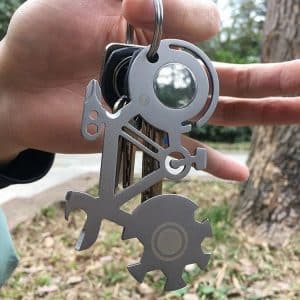 Outdoor Survival Multi-tool Stainless Steel Card Knife - Portable Bicycle Shape