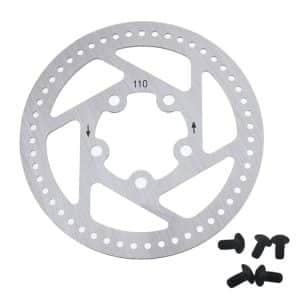 110mm Electric Scooter Brake Disc Rotor for Xiaomi Mijia M365 - Replacement Kit