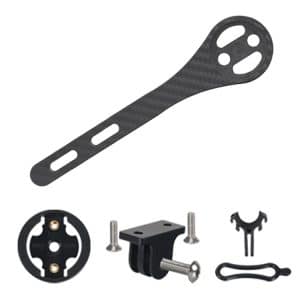 Carbon Fiber Garmin Series Road Bike Code Holder (Matte Finish) • Durable & Stylish