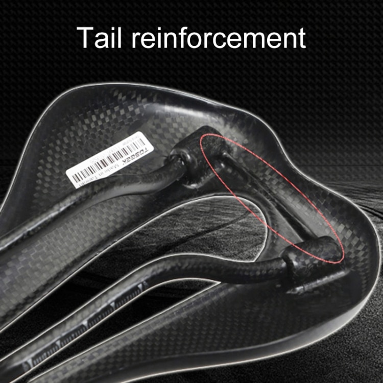TOSEEK Carbon Fiber Road Bike Saddle, 3K Texture + Extinction - Lightweight & Durable 7 Toseek Carbon Fiber Road Bike Saddle, 3K Texture + Extinction - Lightweight &Amp; Durable - Image 7
