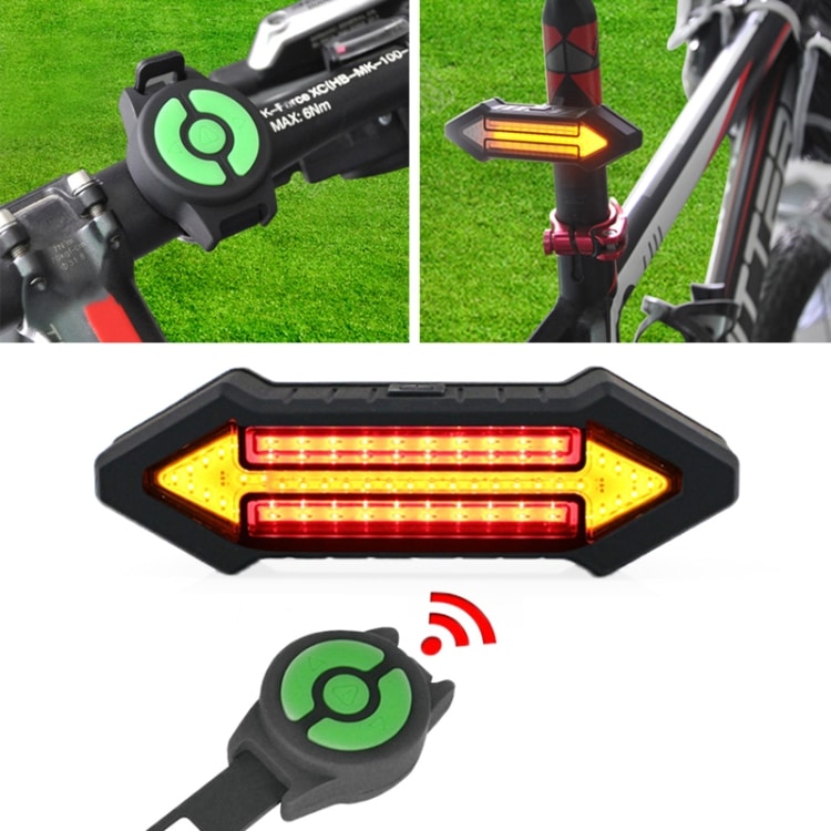 Wireless Remote Control Bicycle Tail Light with Turn Signal - Stay Safe & Visible! 1 Wireless Remote Control Bicycle Tail Light With Turn Signal - Stay Safe &Amp; Visible!