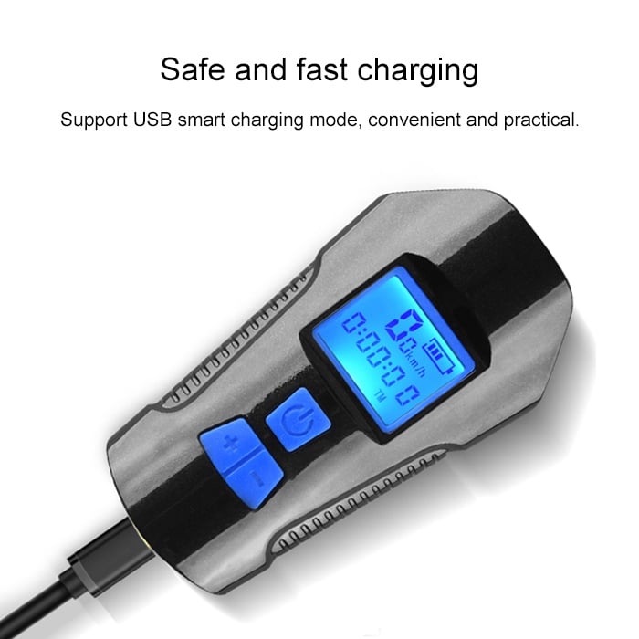 Waterproof Bike Headlight with Speaker & Stopwatch - USB Charging, 350LM 3 Waterproof Bike Headlight With Speaker &Amp; Stopwatch - Usb Charging, 350Lm - Image 3