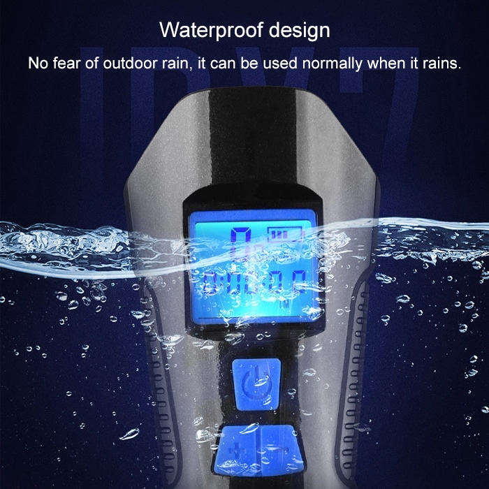 Waterproof Bike Headlight with Speaker & Stopwatch - USB Charging, 350LM 8 Waterproof Bike Headlight With Speaker &Amp; Stopwatch - Usb Charging, 350Lm - Image 8