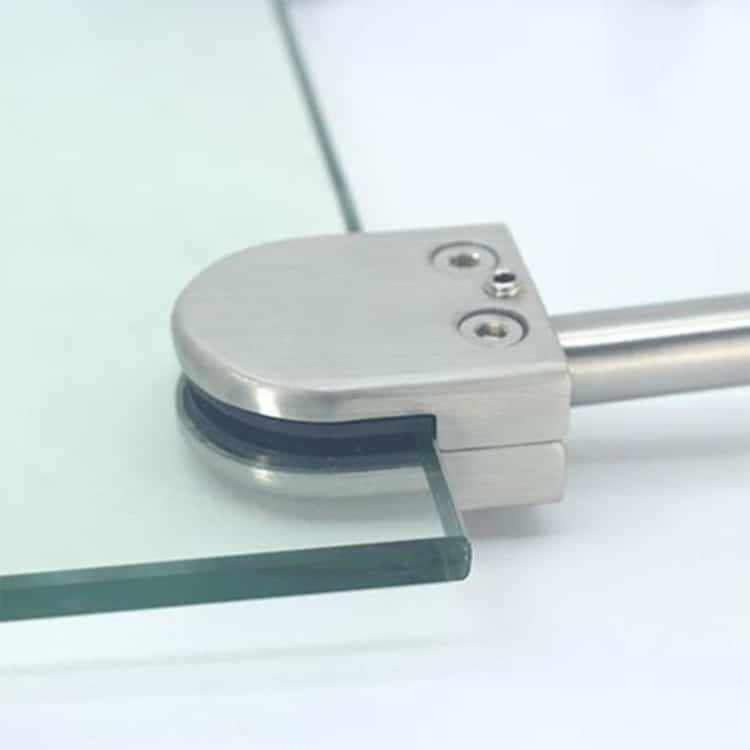 201 Stainless Steel Glass Fish Mouth Support Rod Clip for 14x60mm Rod 6 201 Stainless Steel Glass Fish Mouth Support Rod Clip For 14X60Mm Rod - Image 6