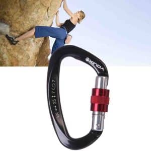 XINDA XD-Q9628 Climbing D-shaped Carabiner Safety Buckle - Outdoor Gear