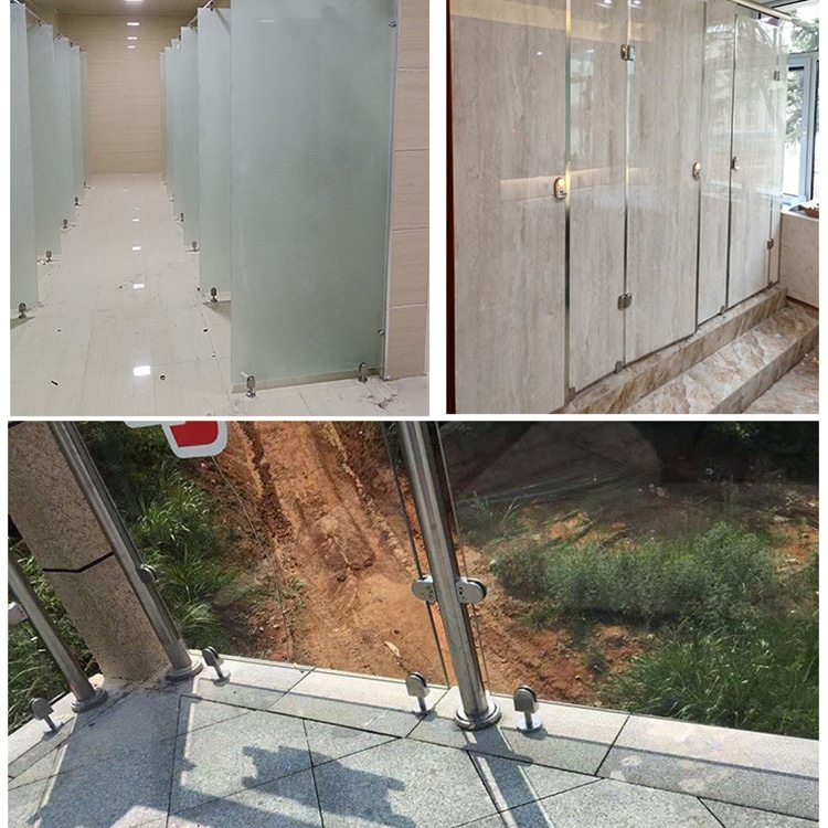 304 Stainless Steel Glass Fish Mouth Support Rod Fixing Clip, 14x60mm, M 7 304 Stainless Steel Glass Fish Mouth Support Rod Fixing Clip, 14X60Mm, M - Image 7