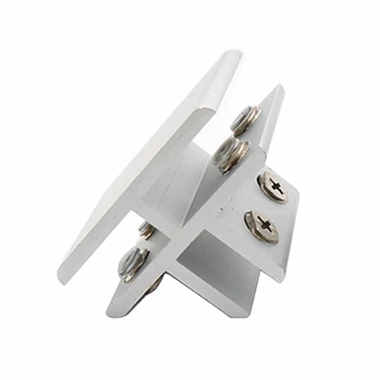 Aluminum Alloy Glass Clamp for Cabinet Partition Fixing, T-Type 10-12mm - Durable & Secure 2 Aluminum Alloy Glass Clamp For Cabinet Partition Fixing, T-Type 10-12Mm - Durable &Amp; Secure - Image 2