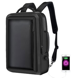 Bopai Large USB Laptop Backpack | Business Casual, Breathable | 30x12x44cm