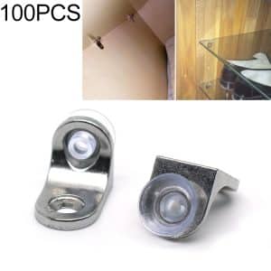 100 PCS Zinc Alloy Sucker Plate Bracket, D, 4.2g Weight - Bright & Thickened