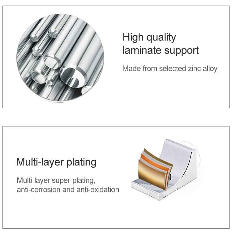 100 PCS Zinc Alloy Sucker Plate Bracket, D, 4.2g Weight - Bright & Thickened 4 100 Pcs Zinc Alloy Sucker Plate Bracket, D, 4.2G Weight - Bright &Amp; Thickened - Image 4