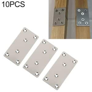 10-Piece Stainless Steel Straight Connection Code - Durable Joining Pieces #13