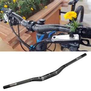 TOSEEK Carbon Fiber Road Bike Handlebar, 640mm, Matte Finish - Lightweight & Durable
