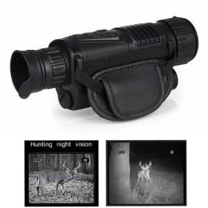 USB Night Vision Monocular Telescope: Professional Infrared Imaging, Rechargeable