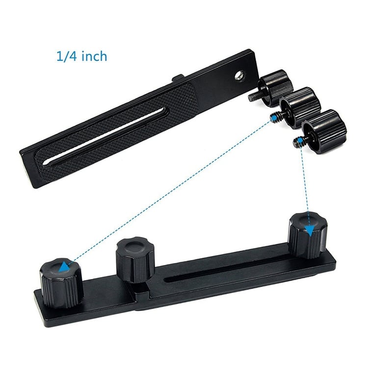 Datyson 5P0010L Telescope Photography Stand with 2 Phone Holders 5 Datyson 5P0010L Telescope Photography Stand With 2 Phone Holders - Image 5