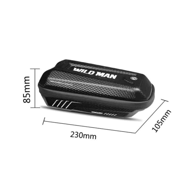 WILD MAN E5 Large Capacity Waterproof Front Bag for MTB - Essential Riding Gear 2 Wild Man E5 Large Capacity Waterproof Front Bag For Mtb - Essential Riding Gear - Image 2