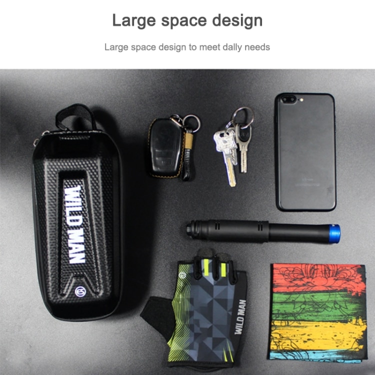 WILD MAN E5 Large Capacity Waterproof Front Bag for MTB - Essential Riding Gear 5 Wild Man E5 Large Capacity Waterproof Front Bag For Mtb - Essential Riding Gear - Image 5