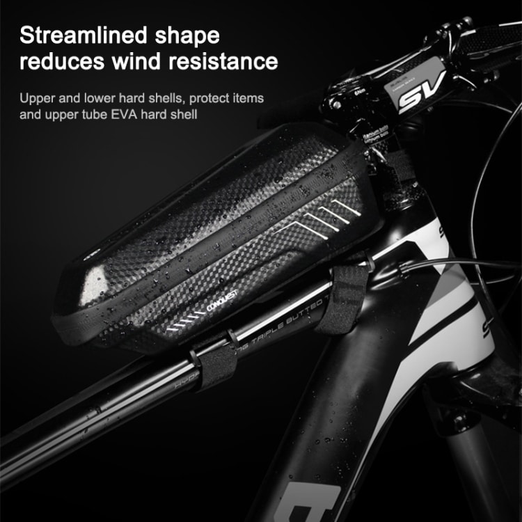 WILD MAN E5 Large Capacity Waterproof Front Bag for MTB - Essential Riding Gear 8 Wild Man E5 Large Capacity Waterproof Front Bag For Mtb - Essential Riding Gear - Image 8