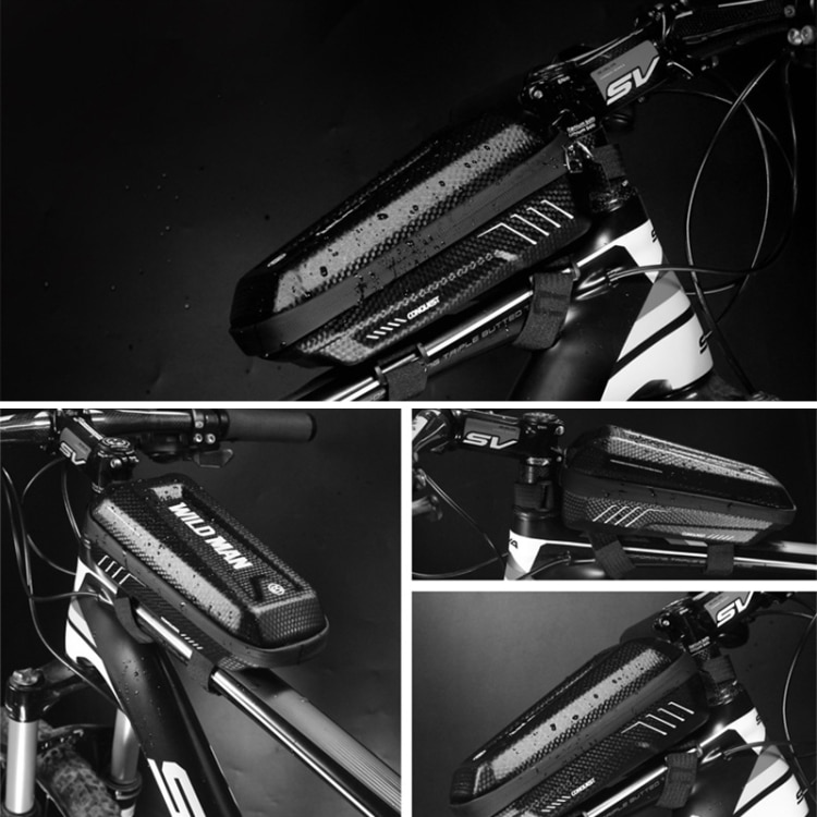 WILD MAN E5 Large Capacity Waterproof Front Bag for MTB - Essential Riding Gear 9 Wild Man E5 Large Capacity Waterproof Front Bag For Mtb - Essential Riding Gear - Image 9