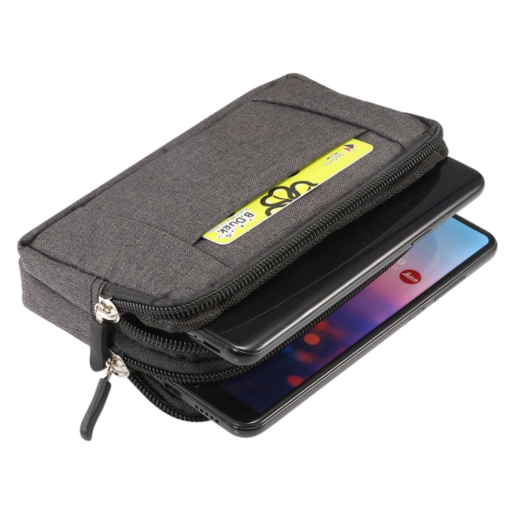 Sporty Denim Waist Bag for 5.2" Smartphones - Compact & Stylish Carry Solution 7 Sporty Denim Waist Bag For 5.2&Quot; Smartphones - Compact &Amp; Stylish Carry Solution - Image 7